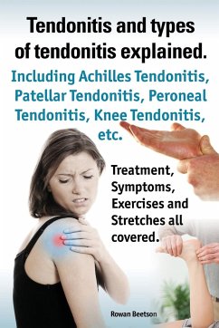 Tendonitis and the Different Types of Tendonitis Explained. Tendonitis Symptoms, Diagnosis, Treatment Options, Stretches and Exercises All Included.
