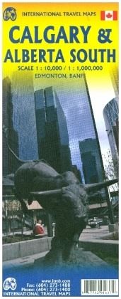 Stadtplan Calgary & South Alberta