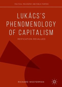 Lukács¿s Phenomenology of Capitalism - Westerman, Richard
