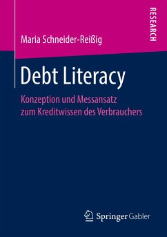 Debt Literacy - Schneider-Reißig, Maria