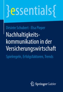 Nachhaltigkeitskommunikation in der Versicherungswirtschaft - Schubert, Désirée;Pieper, Elsa