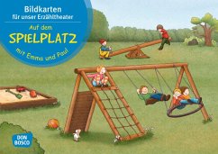 Auf dem Spielplatz mit Emma und Paul. Bildkartenset. - Lehner, Monika