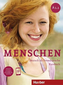 Menschen A1/1. Deutsch als Fremdsprache / Kursbuch - Evans, Sandra; Pude, Angela; Specht, Franz