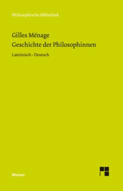 Geschichte der Philosophinnen - Ménage, Gilles