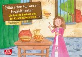 Die heilige Barbara und der Kirschblütenzweig. Kamishibai Bildkartenset.