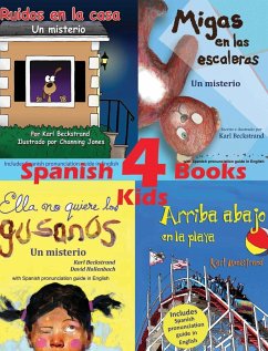 4 Spanish Books for Kids - 4 libros para niños - Beckstrand, Karl