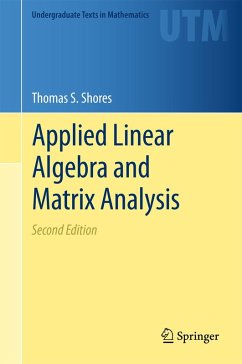 Applied Linear Algebra and Matrix Analysis (eBook, PDF) - Shores, Thomas S.