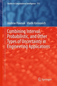 Combining Interval, Probabilistic, and Other Types of Uncertainty in Engineering Applications (eBook, PDF) - Pownuk, Andrew; Kreinovich, Vladik