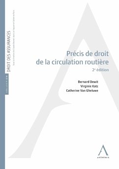 Précis de droit de la circulation routière (eBook, ePUB) - Dewit, Bernard; Katz, Virginie; Van Gheluwe, Catherine