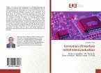 Formation d¿interface métal-semiconducteur