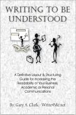Writing to Be Understood (eBook, ePUB)