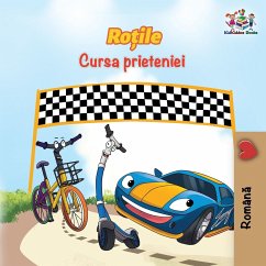 The Wheels The Friendship Race (Romanian Book for Kids) - Nusinsky, Inna; Books, Kidkiddos