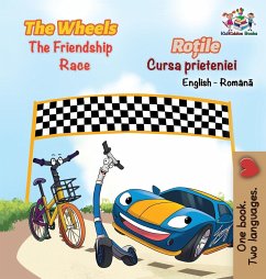 The Wheels The Friendship Race (English Romanian Book for Kids) - Books, Kidkiddos; Nusinsky, Inna