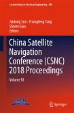China Satellite Navigation Conference (CSNC) 2018 Proceedings (eBook, PDF)