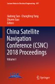 China Satellite Navigation Conference (CSNC) 2018 Proceedings (eBook, PDF)