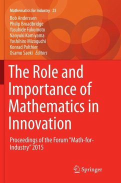 Cover The Role and Importance of Mathematics in Innovation