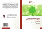 Formal Environmental Education in Secondary Schools