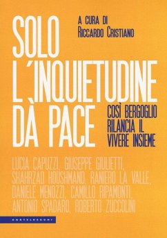 Solo l'inquietudine dà pace. Così Bergoglio rilancia il vivere insieme Cover Solo l'inquietudine dà pace. Così Bergoglio rilancia il vivere insieme