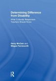 Determining Difference from Disability