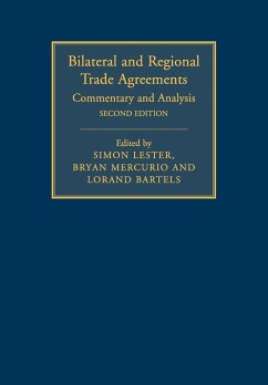 Bilateral and Regional Trade Agreements