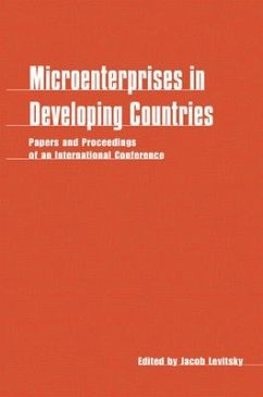 Microenterprises in Developing Countries - Levitsky, Jacob