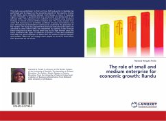 The role of small and medium enterprise for economic growth: Rundu - Awala, Atanasia Nangula