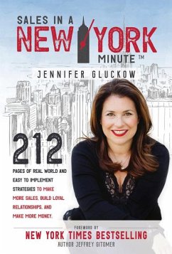 Sales in a New York Minute - Gluckow, Jennifer