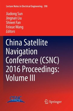 China Satellite Navigation Conference (CSNC) 2016 Proceedings: Volume III
