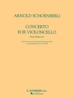 Concerto for Violoncello and Orchestra: Piano Reduction