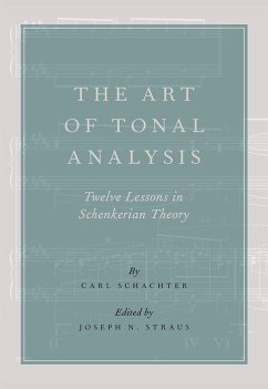 Art of Tonal Analysis - Schachter, Carl