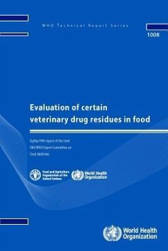 Evaluation of Certain Veterinary Drug Residues in Food - World Health Organization