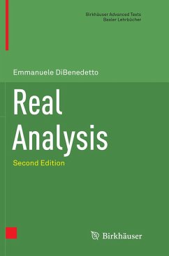Real Analysis - DiBenedetto, Emmanuele