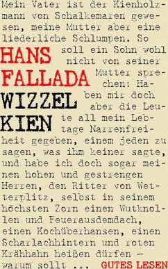 Wizzel Kien (eBook, ePUB) - Fallada, Hans