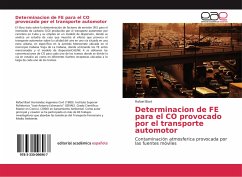Determinacion de FE para el CO provocado por el transporte automotor - Biart, Rafael