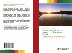 Subsídios às tarifas dos serviços de Saneamento Básico - de Sousa Lyra, Daniel Henrique