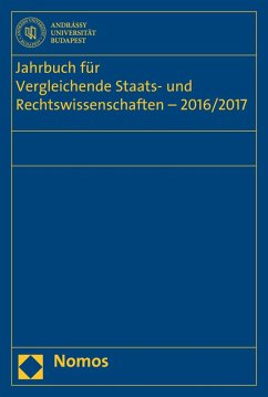 Jahrbuch für Vergleichende Staats- und Rechtswissenschaften - 2016/2017 (eBook, PDF)