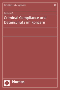 Cover Criminal Compliance und Datenschutz im Konzern (eBook, PDF)