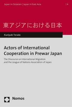 Cover Actors of International Cooperation in Prewar Japan (eBook, PDF)