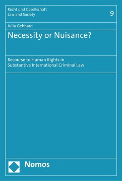 Necessity or Nuisance? (eBook, PDF) - Gebhard, Julia