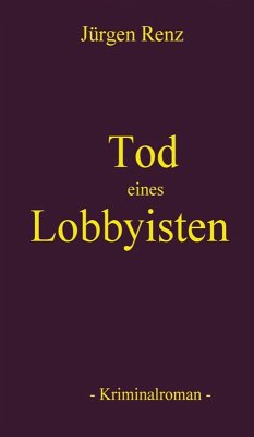 Cover Tod eines Lobbyisten (eBook, ePUB)