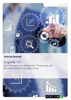 Logistik 4.0. Auswirkungen der industriellen Vernetzung auf produktionsnahe Logistikprozesse (eBook, PDF)