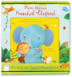 Mein kleiner Kuschel-Elefant. Pappbox mit Buch und Stoffrassel (Elefant)