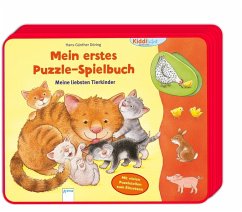 Mein erstes Puzzle-Spielbuch. Meine liebsten Tierkinder - Döring, Hans-Günther