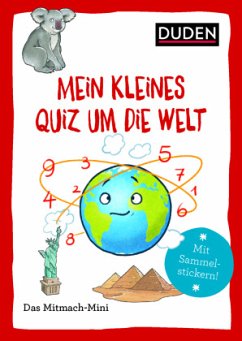 Duden Minis (Band 22) - Meine kleines Quiz um die Welt / VE 3 - Dudenredaktion