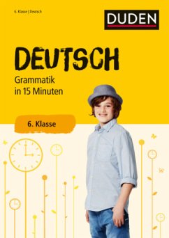 Cover Deutsch in 15 Minuten - Grammatik 6. Klasse