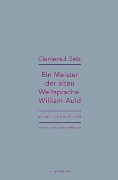 Ein Meister der alten Weltsprache. William Auld - Setz, Clemens J.