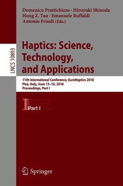 Haptics: Science, Technology, and Applications
