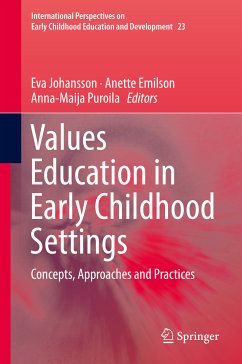 Values Education in Early Childhood Settings (eBook, PDF)