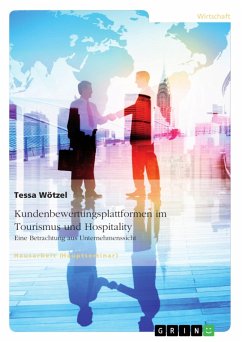 Kundenbewertungsplattformen im Tourismus und Hospitality. Eine Betrachtung aus Unternehmenssicht (eBook, PDF)