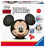 Ravensburger 11761 - Disney, Mickey Mouse 3D Puzzle Ball, 108 Teile